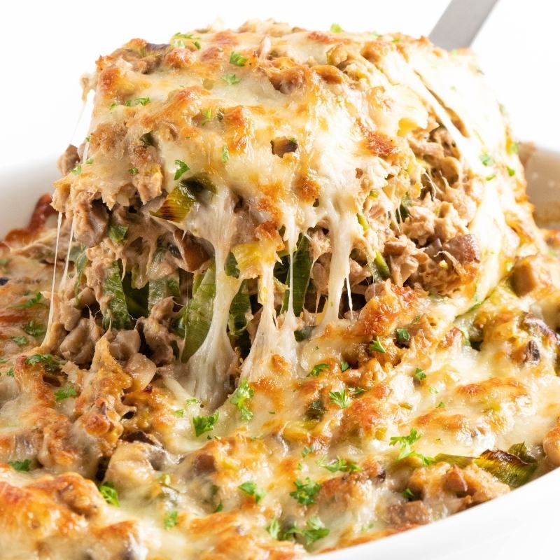 Quick Keto Tuna Casserole: High Protein & Low Carb Meal Prep